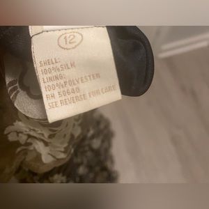 MIDI vintage full silk dress